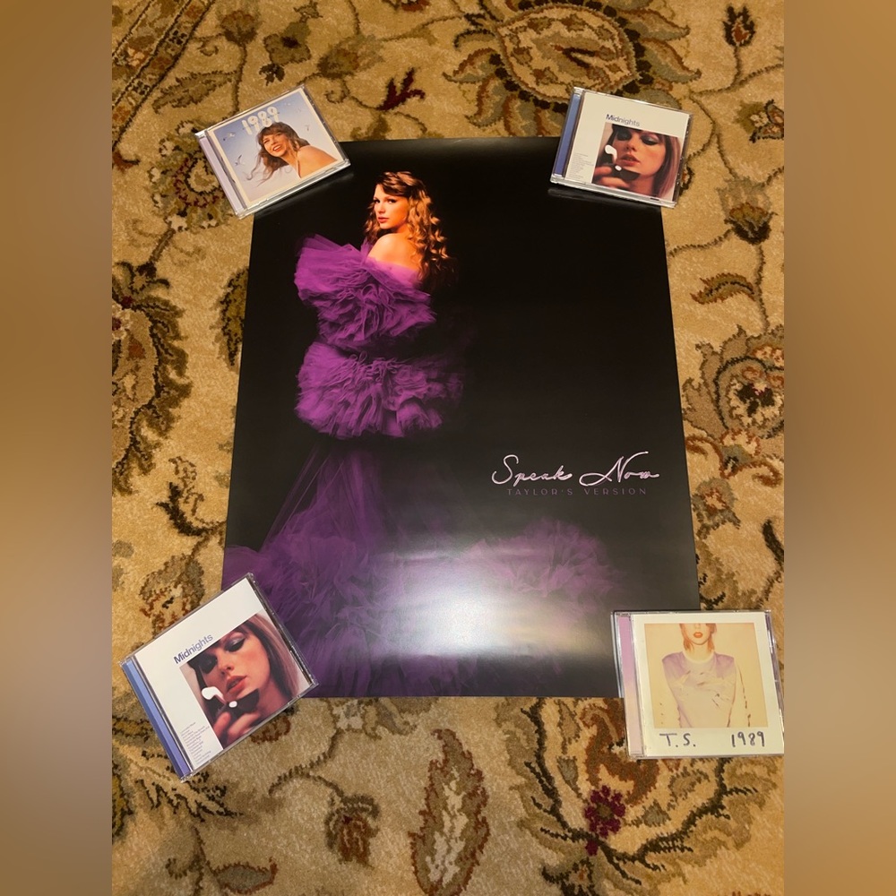 New Speak Now Taylor’s Version Lithograph Poster 18x24